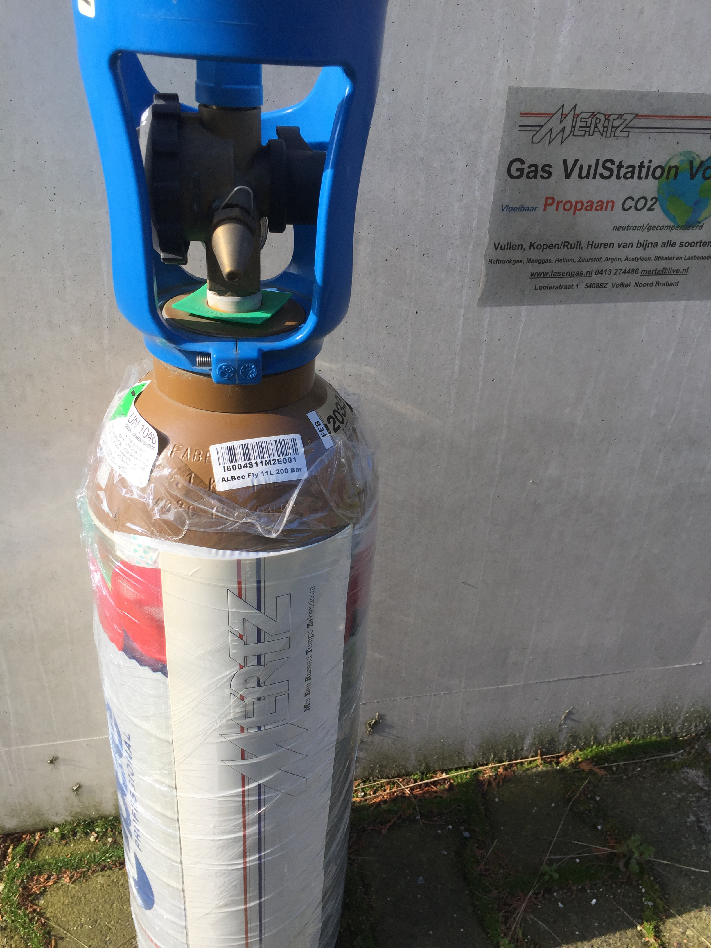 schroot Aanbeveling Rust uit Helium 11 liter 200 BAR (onze topper!!!) Eigen fles! Voor ballonnen  ballongas - Megagas, uw leverancier van gasflessen en las producten